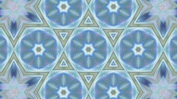 Abstract holographic glowing background kaleidoscope. video