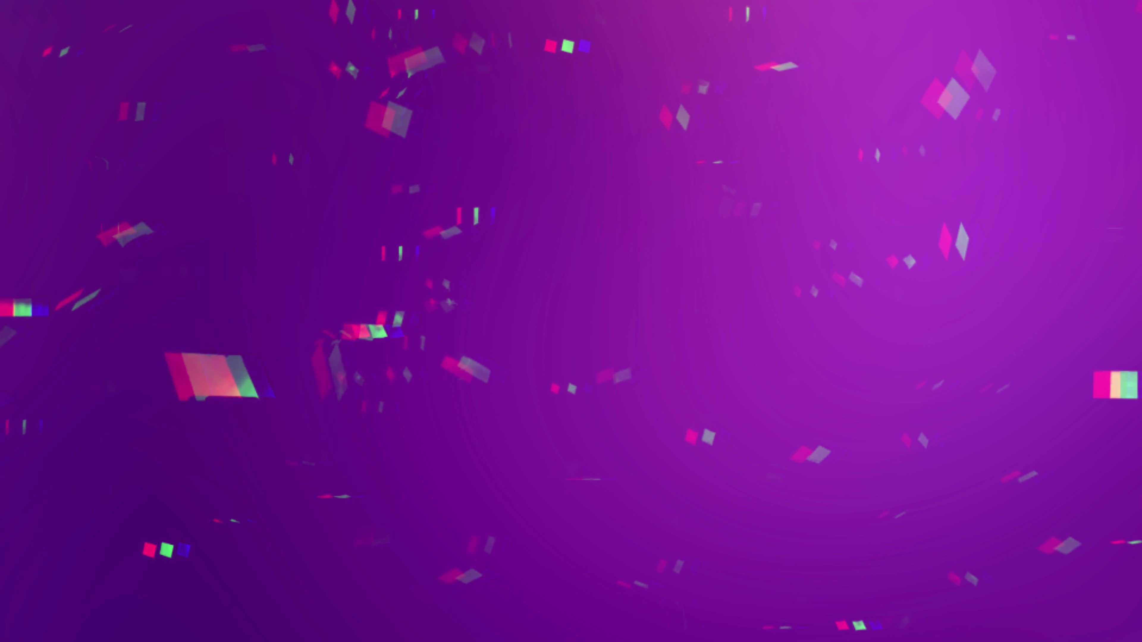 Abstract purple background with multicolored confetti 7633403 Stock