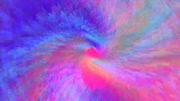 Abstract blurred textured multicolored glowing background video