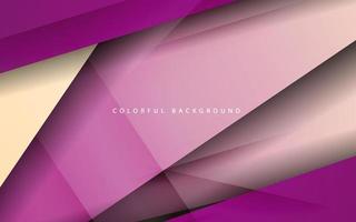 Abstract dynamic shape overlap layer background vector