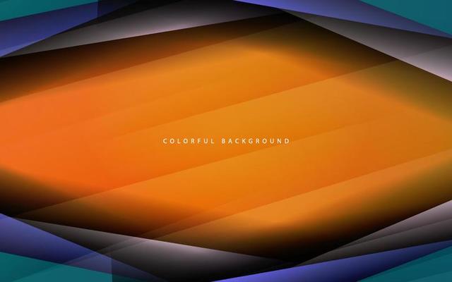 Abstract overlap layer colorful background