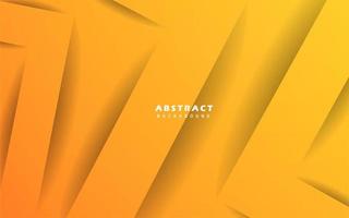 Abstract yellow geometric background vector