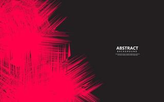 grunge abstracto fondo negro y rojo vector