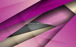 Abstract dynamic shape overlap layer background vector