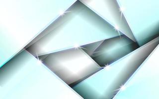 fondo de capa de superposición de lujo de luz azul abstracto vector