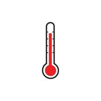 thermometer icon design template vector