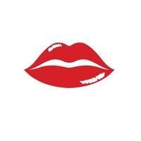 lips logo icon design template vector