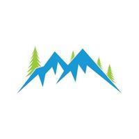 mountain logo icon design template vector