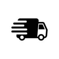 delivery car icon design template vector