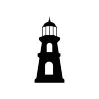 lighthouse icon design template vector