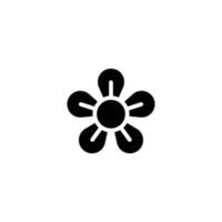 flower icon design template vector