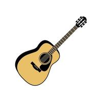 vector de plantilla de diseño gráfico de guitarra