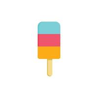 vector de plantilla de diseño de icono de logotipo de helado