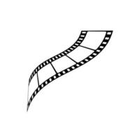 film strip icon design template vector
