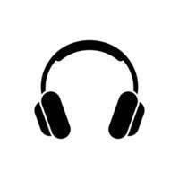 headphone icon design template vector