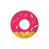donut icon design vector