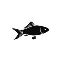 plantilla de diseño de icono de pescado vector