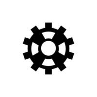 gear icon design template vector