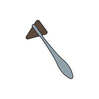 reflex hammer icon design template vector