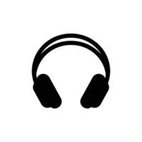 headphone icon design template vector