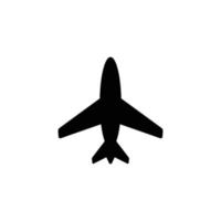 airplane icon design template vector