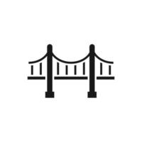 bridge logo icon design template vector