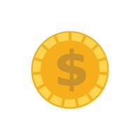 coin money logo icon design template vector