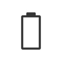 battery icon design template vector