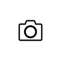 camera icon design template vector