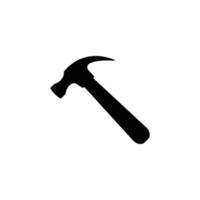 hammer icon design template vector