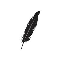 feather icon design template vector