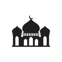 mosque logo icon design template vector