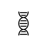 Dna icon design template vector