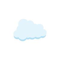 cloud clipart design vector