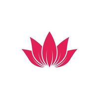 vector de plantilla de diseño de icono de logotipo de loto