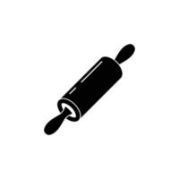 rolling pin icon design template vector