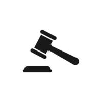 vector de diseño de icono de ley