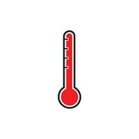 thermometer icon design template vector