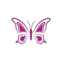 butterfly logo icon design template vector