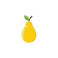 pear icon design template vector