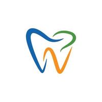 dental care logo icon design template vector