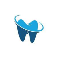 plantilla de diseño de icono de logotipo dental vector