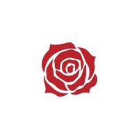 rose icon design template vector