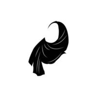 hijab icon design template vector