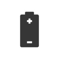 battery icon design template vector