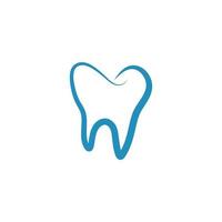 plantilla de diseño de icono de logotipo dental vector