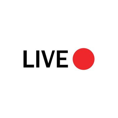 live streaming icon design template