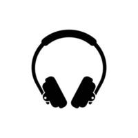 headphone icon design template vector