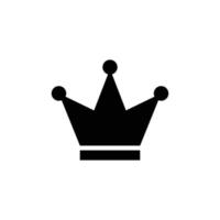 crown icon design template vector