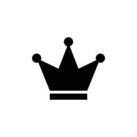 crown icon design template vector